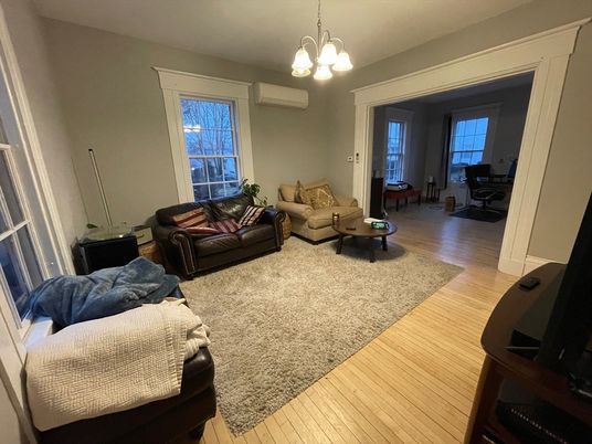 Interior, Living room, Pendant Lights, Wood Texture Flooring