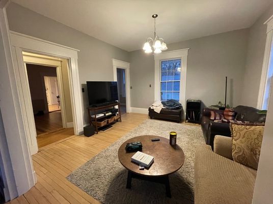 Interior, Living room, Pendant Lights, Wood Texture Flooring