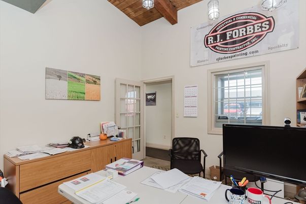 Home Office, Interior, Wooden Beams, Wooden Ceilings