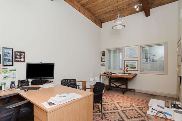 Home Office, Interior, Pendant Lights, Wooden Beams, Wooden Ceilings