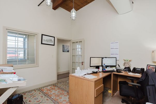 Home Office, Interior, Pendant Lights, Wooden Beams, Wooden Ceilings