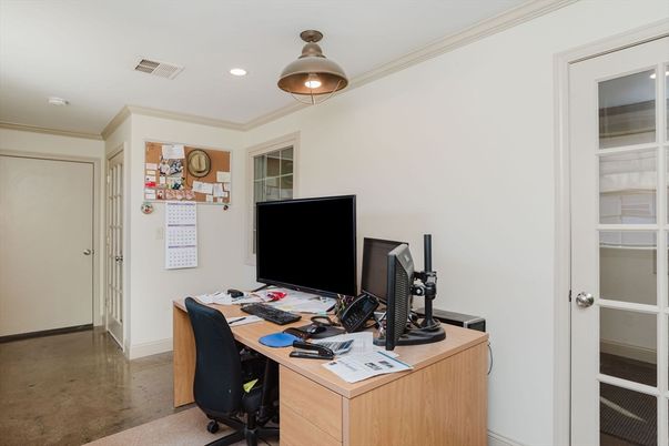 Home Office, Interior, Recessed Lighting
