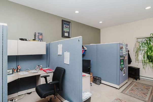 Home Office, Interior, Recessed Lighting