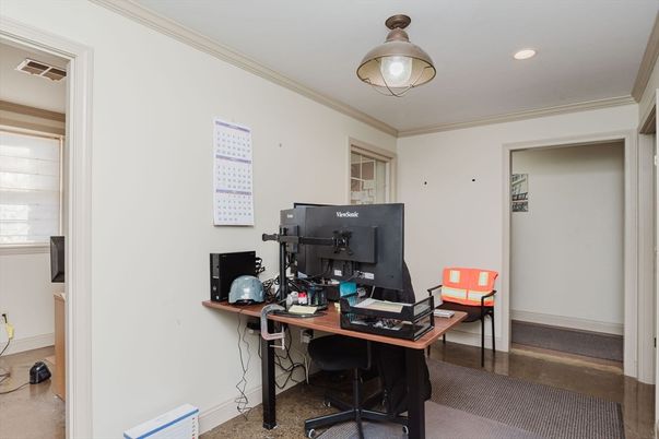 Home Office, Interior, Recessed Lighting