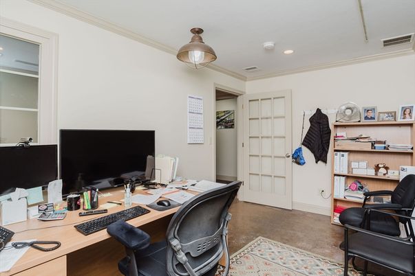 Home Office, Interior, Recessed Lighting