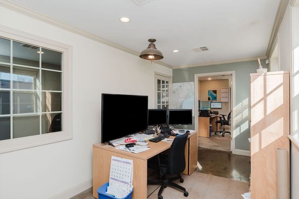 Home Office, Interior, Recessed Lighting