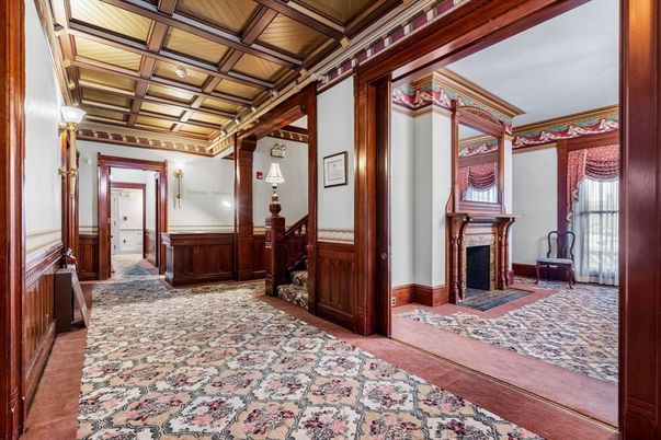 Fireplace, Interior, Wooden Beams, Wooden Ceilings