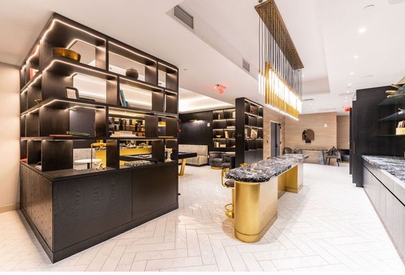 Interior, Living room, Pendant Lights, Recessed Lighting