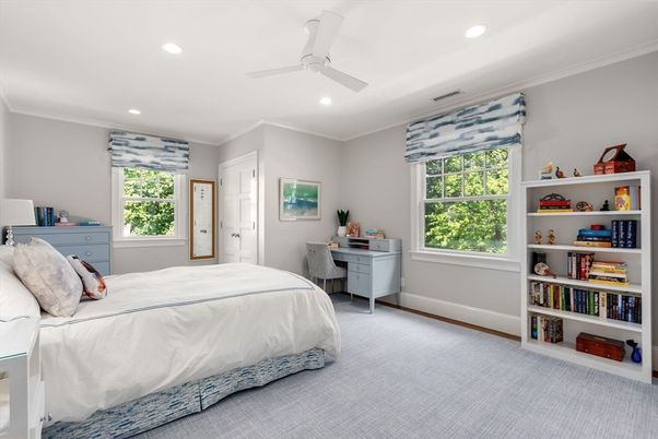 Bedroom, Home Office, Interior, Recessed Lighting