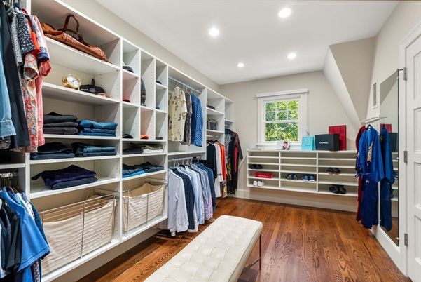 Interior, Recessed Lighting, Walk-in Closets, Wood Texture Flooring