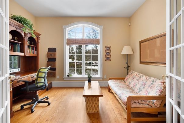 Home Office, Interior, Wood Texture Flooring
