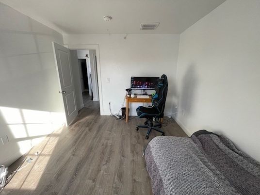 Home Office, Interior, Wood Texture Flooring