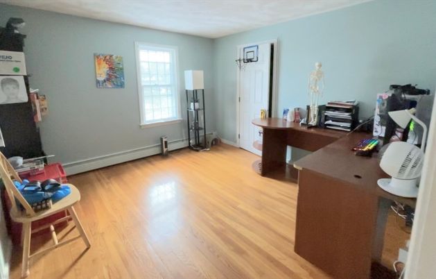 Home Office, Interior, Wood Texture Flooring