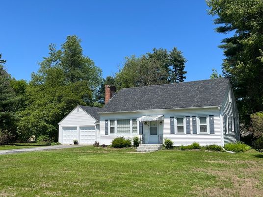 Attached, Backyard, Detached Garage, Exterior, Facade, Cape Cod