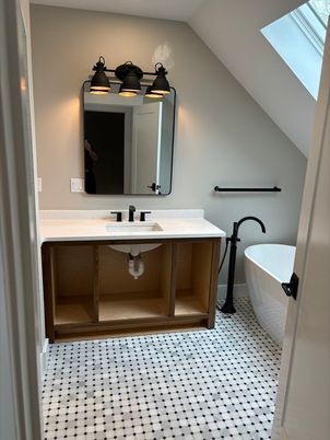 Bathroom, Dual Sink Vanities, Free Standing Baths, Interior