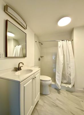 Bathroom, Dual Sink Vanities, Interior, Marble