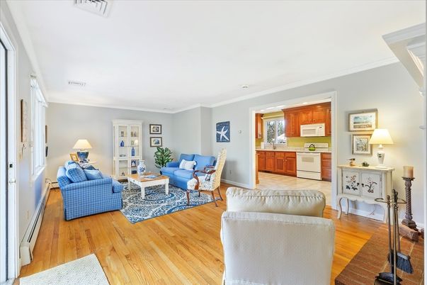 Interior, Kitchen, Living room, Wood Texture Flooring