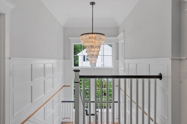Chandelier, Interior, Living room, Recessed Lighting