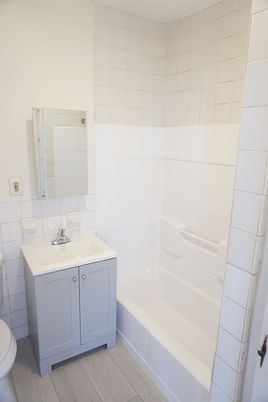 Bathroom, Interior, Wood Texture Flooring