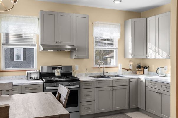Interior, Kitchen, Recessed Lighting, Stainless Steel Appliances
