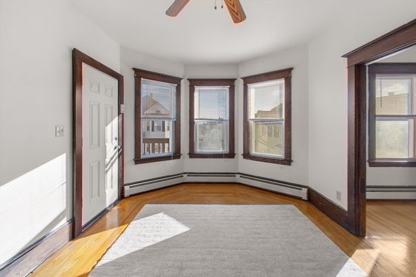 Empty room, Interior, Wood Texture Flooring