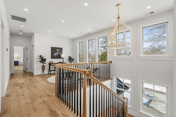 Interior, Pendant Lights, Recessed Lighting, Wood Texture Flooring