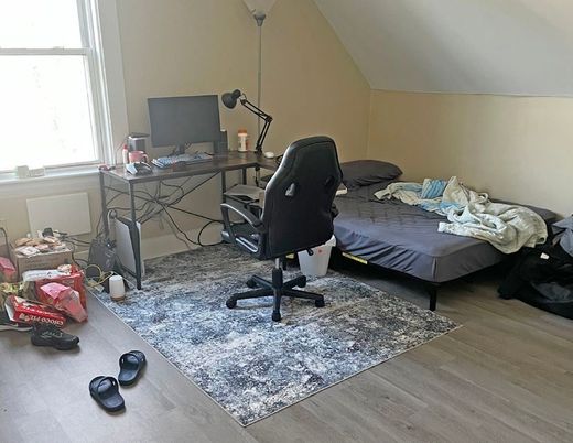 Bedroom, Home Office, Interior, Wood Texture Flooring