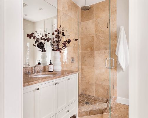 Bathroom, Glass Shower, Interior