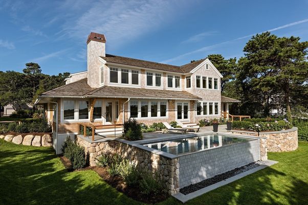 Backyard, Exterior, Facade, Pool, Queen Anne Victorian