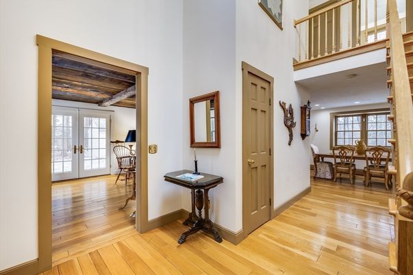 Dining room, Interior, Wooden Beams, Wooden Ceilings, Wood Texture Flooring