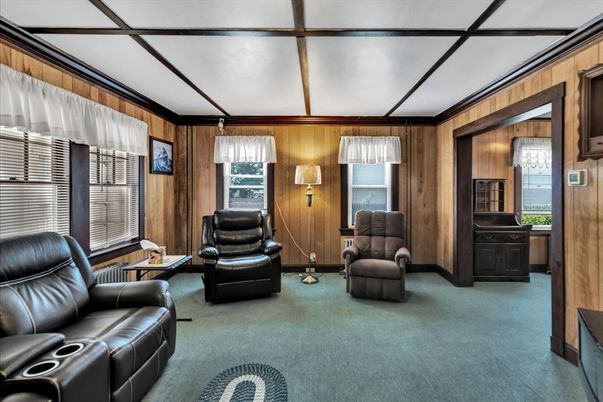 Interior, Living room, Wooden Walls