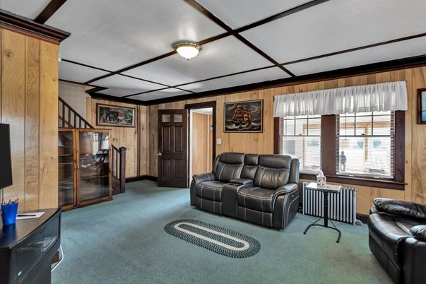 Interior, Living room, Wooden Walls
