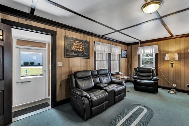 Home Theatre Room, Interior, Living room, Wooden Walls