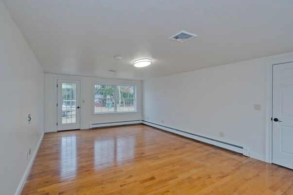 Empty room, Interior, Wood Texture Flooring