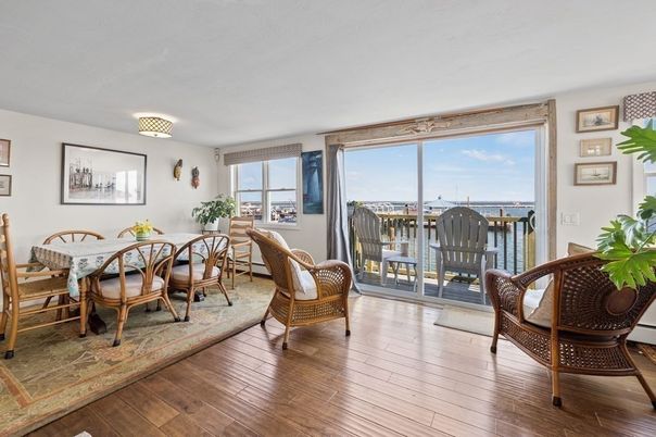 Dining room, Interior, Wood Texture Flooring