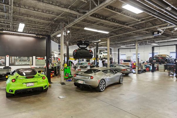 Garage, Interior, Recessed Lighting