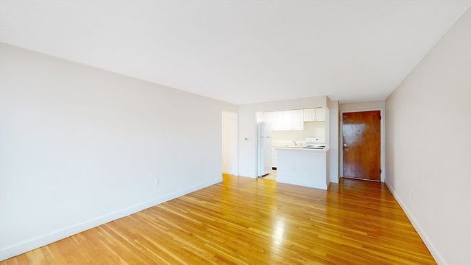 Empty room, Interior, Kitchen, Wood Texture Flooring