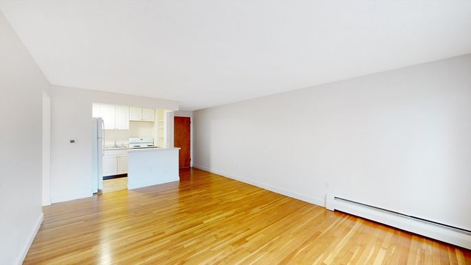Empty room, Interior, Kitchen, Wood Texture Flooring
