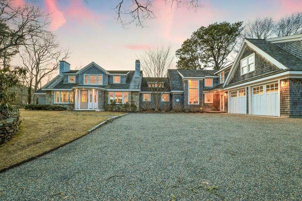 Attached, Backyard, Exterior, Facade, Cape Cod