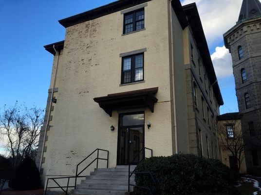 Exterior, Facade, Brick Facade, Rowhouse