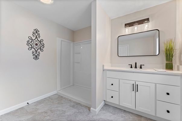 Bathroom, Dual Sink Vanities, Interior