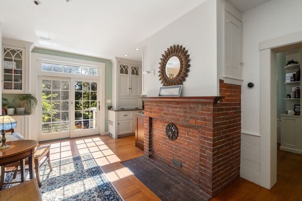 Interior, Recessed Lighting, Stone Walls, Wood Texture Flooring
