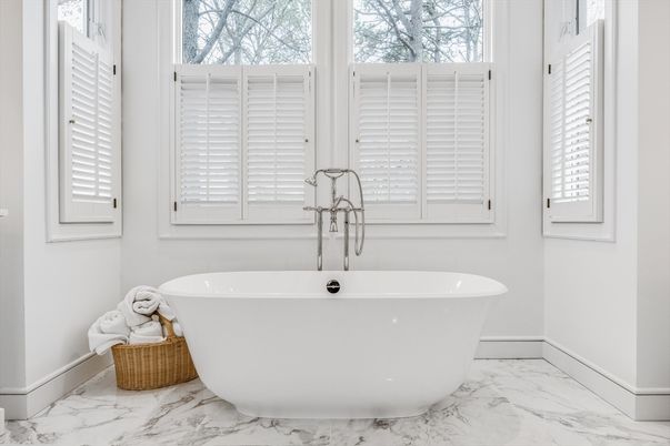 Bathroom, Free Standing Baths, Interior, Marble