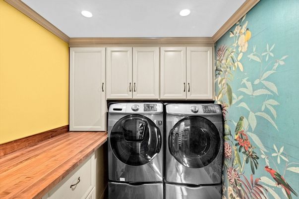 Interior, Recessed Lighting, Washer