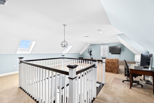 Home Office, Interior, Recessed Lighting