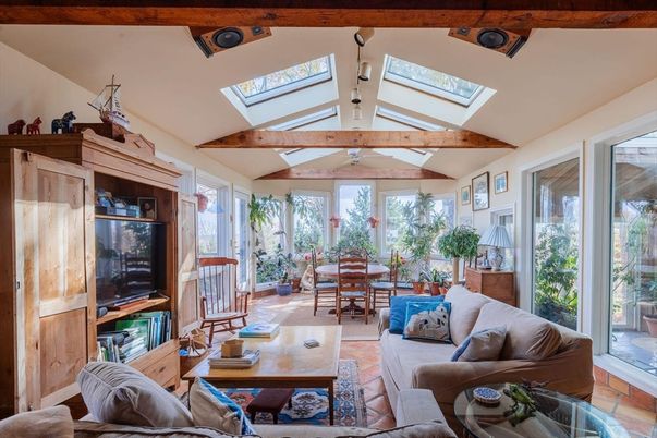 Dining room, Interior, Living room, Wooden Beams