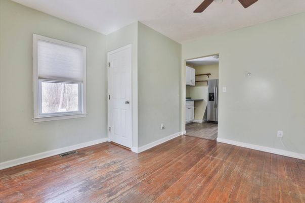 Empty room, Interior, Kitchen, Wood Texture Flooring