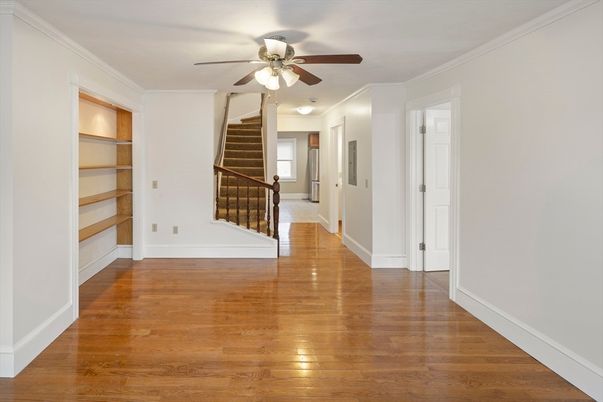Empty room, Interior, Wood Texture Flooring
