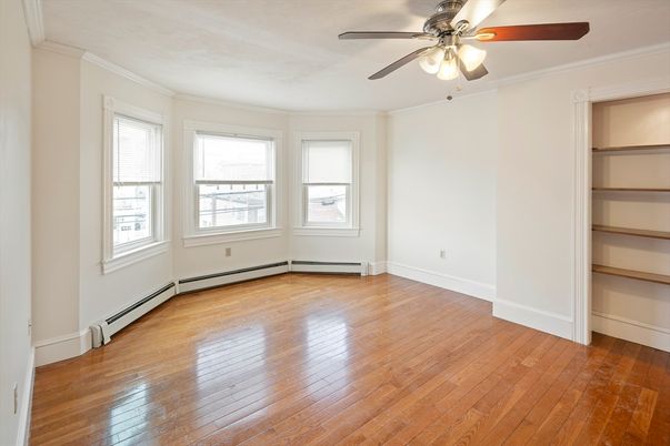 Empty room, Interior, Wood Texture Flooring