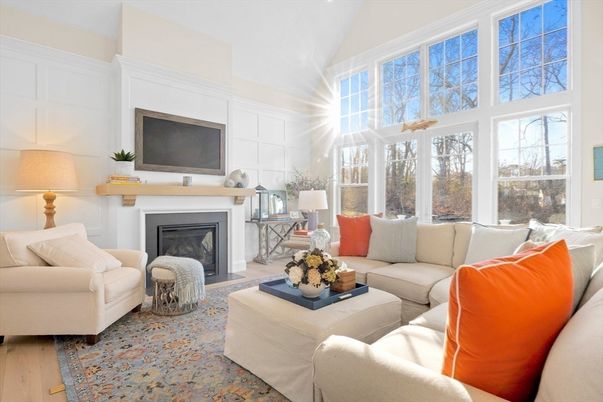 Fireplace, Interior, Living room, Wood Texture Flooring